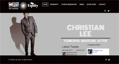 Desktop Screenshot of christianleeshow.biz