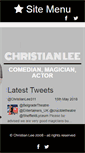 Mobile Screenshot of christianleeshow.biz